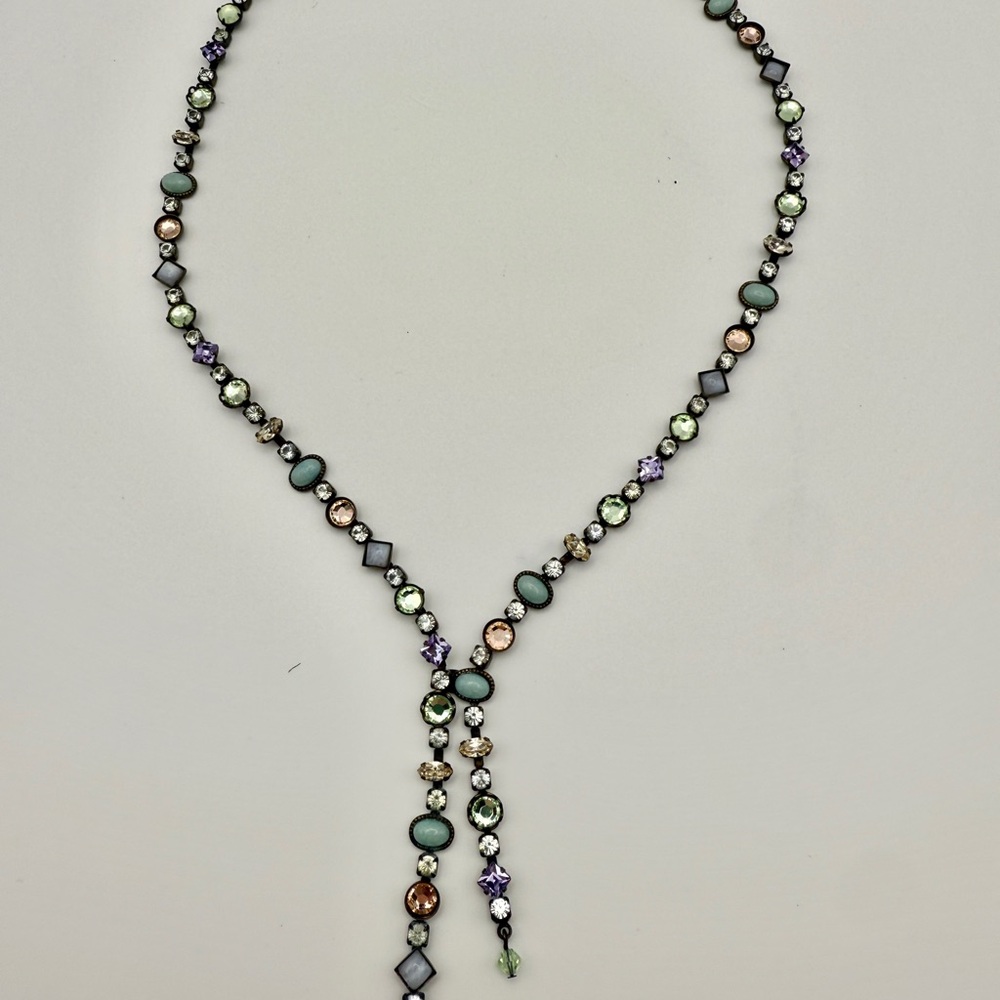 Sorrelli Elegant Multi-Color Gemstone Necklace